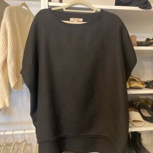 Cuyana Black Tunic Top